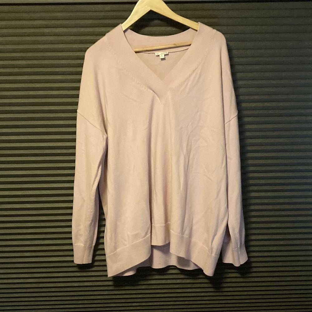 Wool blend pink sweater,  size xL